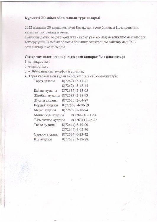 ҚР Президетінің сайлауы